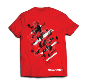 Ninja Nation Red T-Shirt with "Hero Proving Ground" on the back