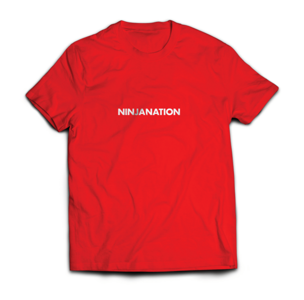 Ninja Nation Red T-Shirt with 