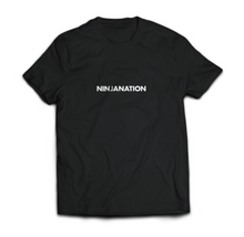 Ninja Nation Black T-Shirt with "Ninja Nation" on the front