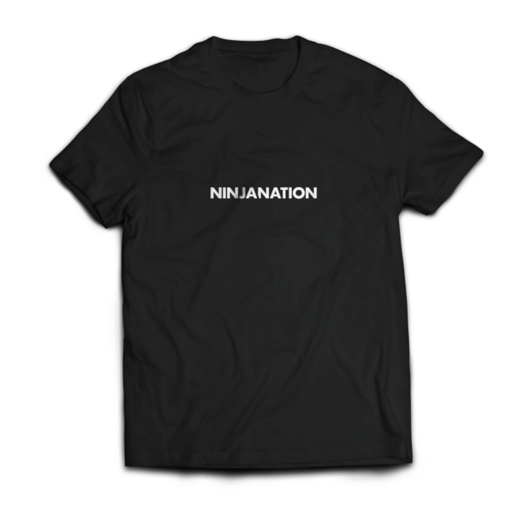 Ninja Nation Black T-Shirt with 