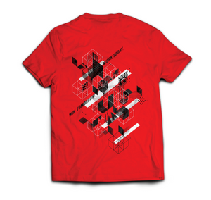 Ninja Nation Red T-Shirt with "Athlete Evolved" on the back