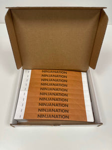 Ninja Nation Tyvek Wristbands—1000 pack